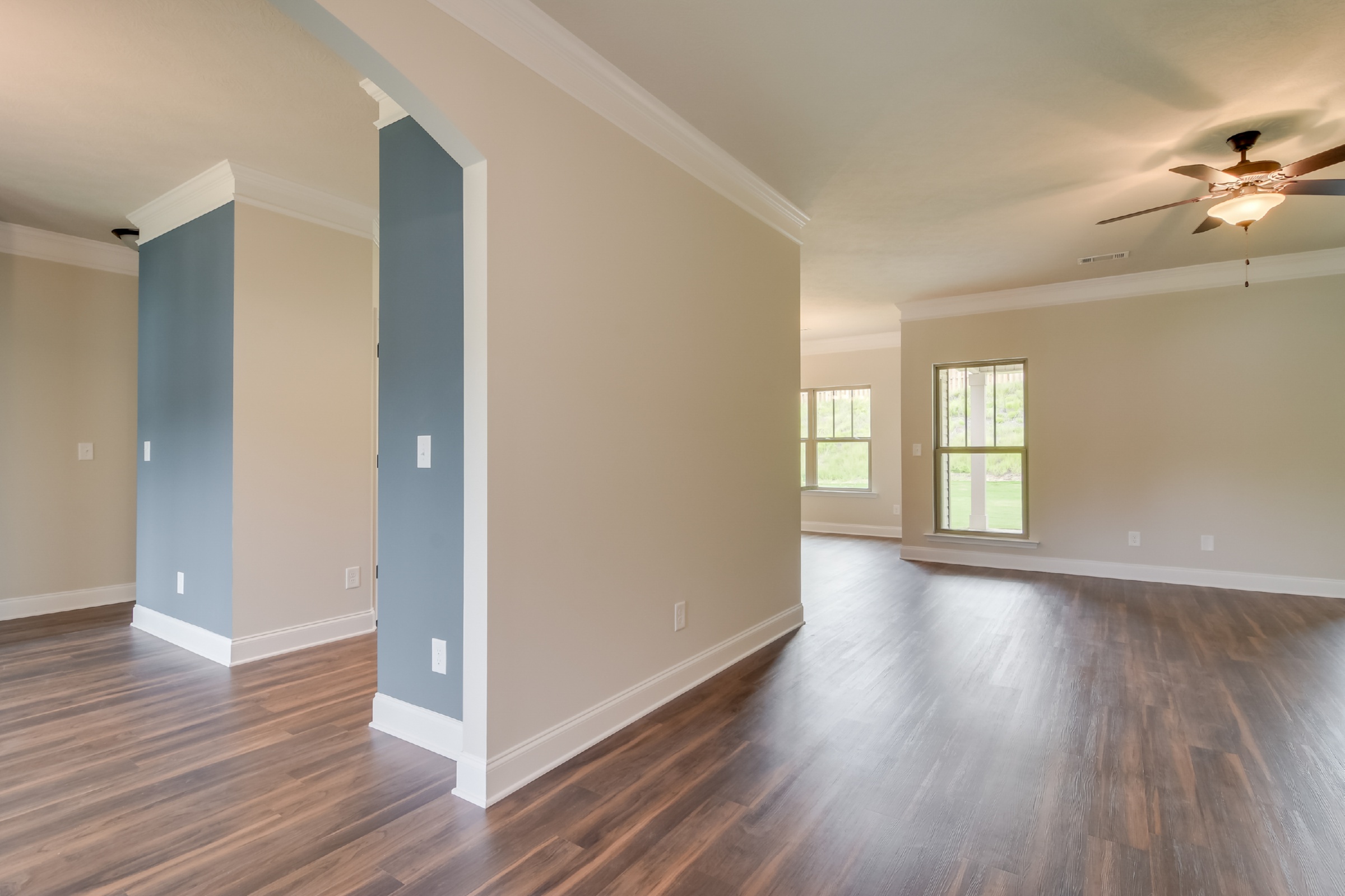 Halifax - New Home Savannah, GA - Halifax Family Room - New Construction Home