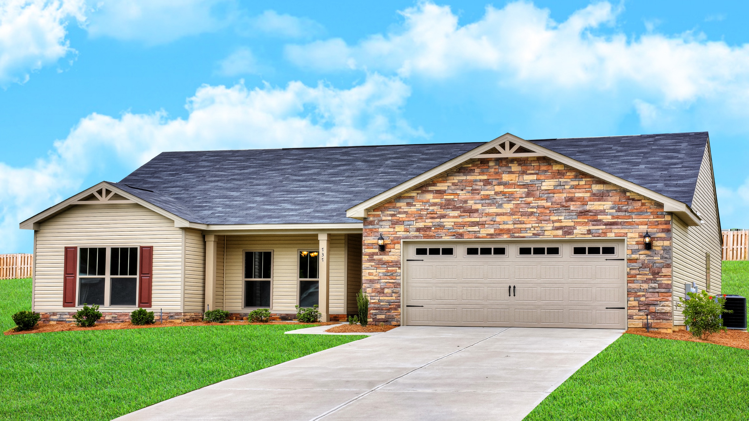 Halifax New Home Savannah, GA Halifax Front of New Home New Construction Home 2
